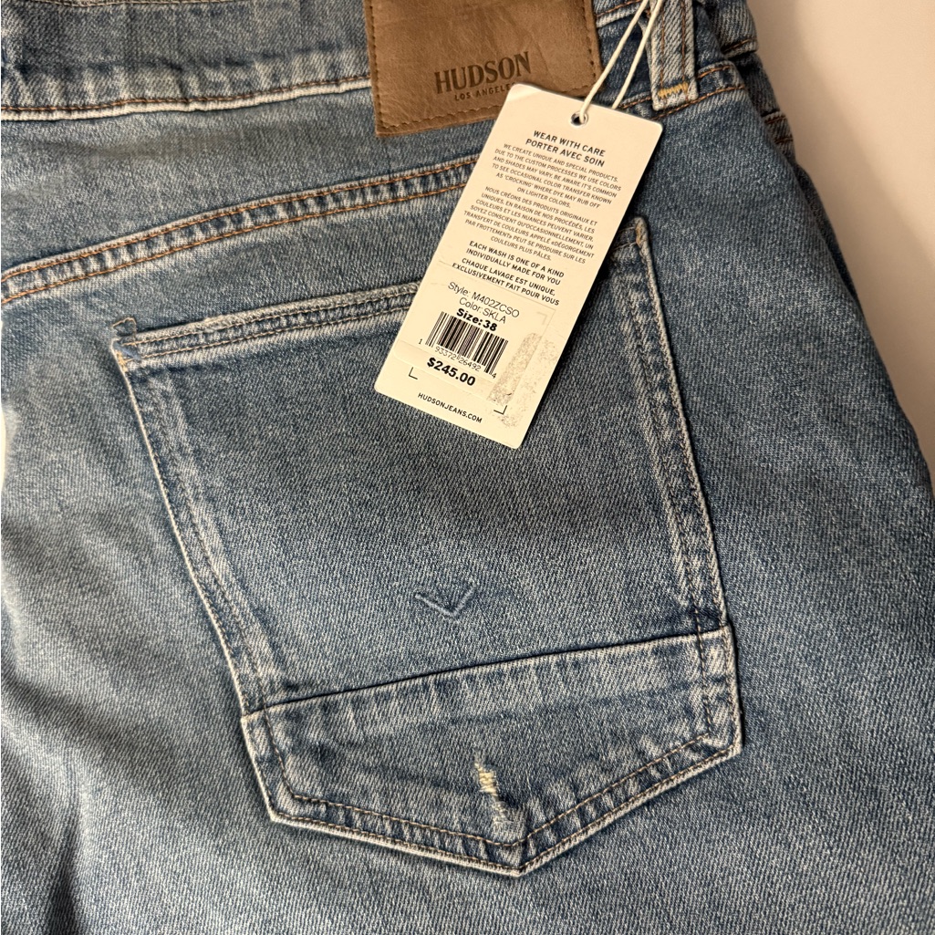 Hudson Jeans Men's Light Blue Jeans